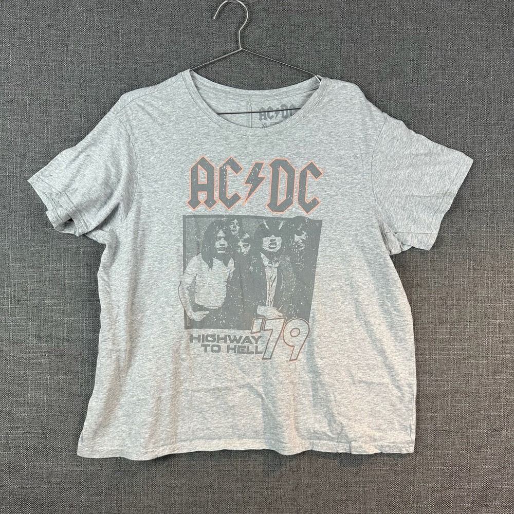 AC/DC Highway to Hell 1979 Band T Shirt XL Rock Music Concert Graphic Tee